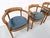 Vintage M40 Chairs by Henning Jensen & Torben Valeur for Munch Møbler, 1970s, Set of 3 For Sale - Image 10 of 11