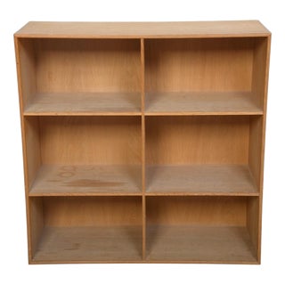 Vintage Bookcase in Oak by Mogens Koch, 1980s For Sale