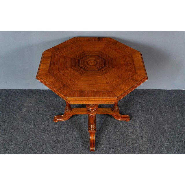 Antique Wilhelminian Style Coffee Table For Sale - Image 5 of 13