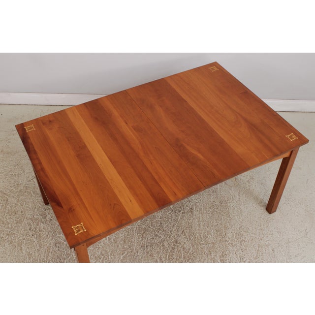 Stickley Stickley Cherry Harvey Ellis Mission Dining Room Table For Sale - Image 4 of 16