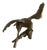 1950s Brass Eagle on Branch Sculpture For Sale