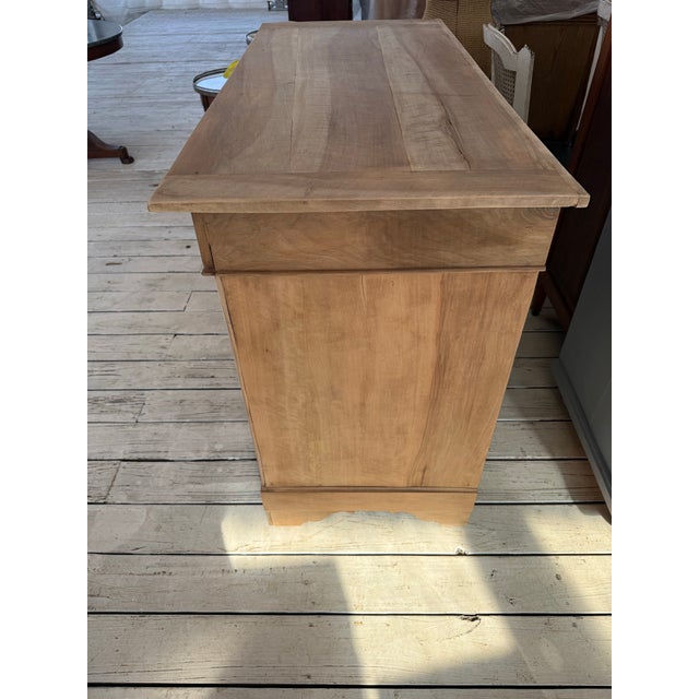 19th Century French Louis Philippe Bleached Chest of Drawer / Commode For Sale - Image 9 of 12