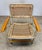 1970’s Mid Century Modern Rattan & Anodized Gold Aluminum Patio / Porch Chairs by Telescope For Sale - Image 9 of 12
