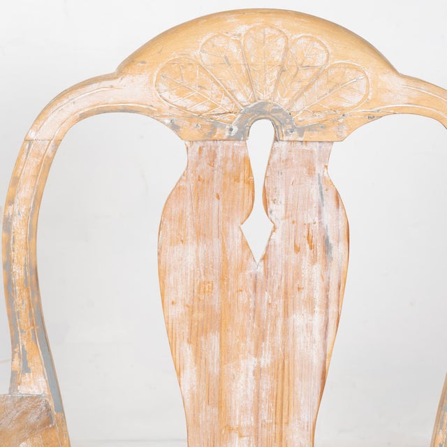 Pair, 19th Century Swedish Gustavian Armchairs For Sale - Image 10 of 12