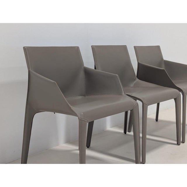 Seattle Dining Chairs from Poliform, Set of 3 For Sale - Image 9 of 13