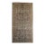 Antique Karabagh Gallery Rug, Hand-Knotted Wool, Allover Geometric Pattern, Navy & Tan, 7' X 14' For Sale