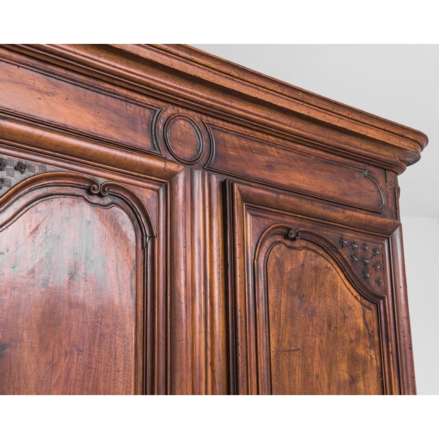 1780s French Provincial Armoire For Sale In Greensboro - Image 6 of 11