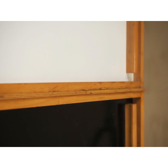 Black French Sliding Door Cabinet, 1970s For Sale - Image 8 of 17