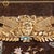 Maison Velour Obsidian Bloom Hand-Painted French Revival Sideboard With Decorative Mirror For Sale In Los Angeles - Image 6 of 8