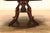 2020s One Piece 90" Round Mahogany Dining Table Seats 10-12 People With Two-Tone Mahogany Finish by an APexclusive by AntiquePurveyor For Sale - Image 5 of 12