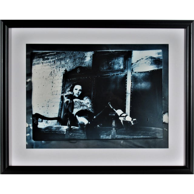 Late 20th Century Michael Andreas Russ, Untitled, Gothic Style Woman For Sale - Image 5 of 5