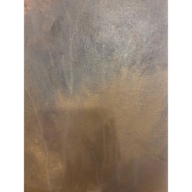 1980s Owen Wexler Signed Original Painting For Sale - Image 4 of 8