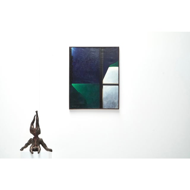 Belgian avant-garde artwork by Simone Lacour, whose abstract-surrealist work gained international recognition. A student...