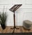 1980s Italian Wooden Lyre Shaped Adjustable Floor Book Stand, 1980s For Sale - Image 5 of 9