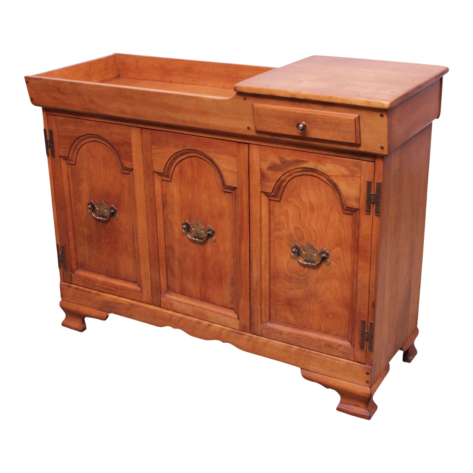 Cushman Colonial Vintage Solid Maple Dry Sink Chairish