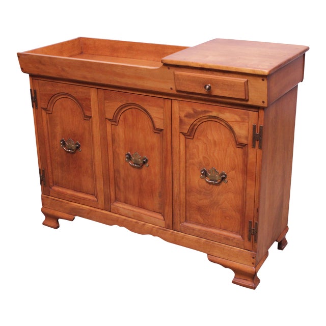 Cushman Colonial Vintage Solid Maple Dry Sink Chairish