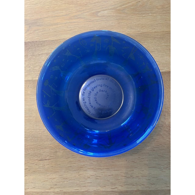 1990s 1990s Leandra Drumm Designed Serving Bowl, Signed by Artist For Sale - Image 5 of 7