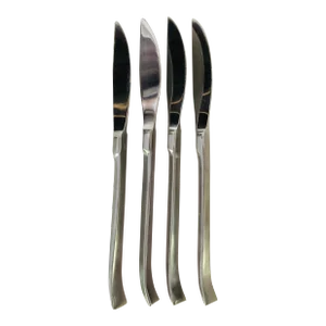 Midcentury Rogers Insilco "Elite" Stainless Japan Dinner Knives S/4