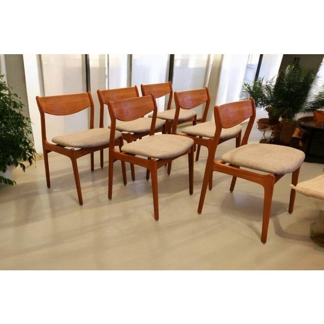 1970s Danish Teak Chair by P. E. Jørgensen for Farsø Stolefabrik, 1960s For Sale - Image 5 of 18