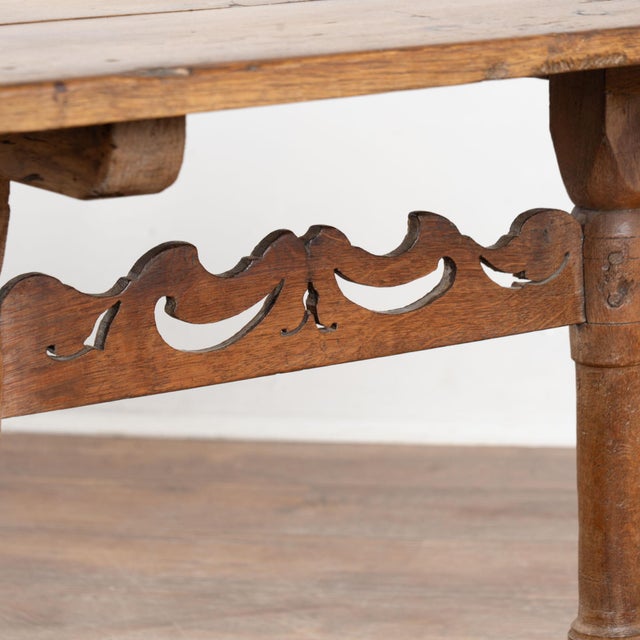 19th Century Danish Oak Side Table For Sale - Image 9 of 14