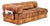 DS-88 Sectional Sofa or Daybed in Cognac Tan Leather from De Sede, Switzerland, 1970s, Set of 8 For Sale
