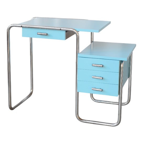 Mid-Century Modern Desk by Kovona, Czech Republic, 1950s For Sale