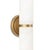 2020s Regina Andrew Salon Alabaster Sconce Large, Natural Brass For Sale - Image 5 of 8