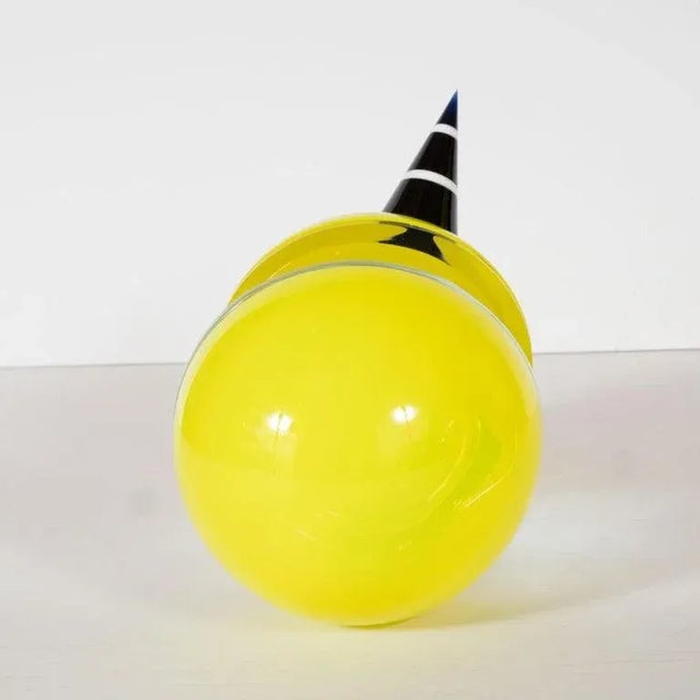 Abstract Art Glass "Duel" Sculpture by Jiri Jelinek For Sale In New York - Image 6 of 12