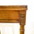 Wooden Game Table with Drawer and Geometric Carvings For Sale - Image 4 of 16