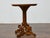 19th Century Gothic Revival English Pine Quadripod Table with Scrollwork Base, 19th Century For Sale - Image 5 of 12