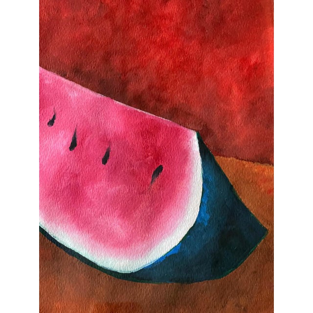 Modern Framed Mexican Watercolor on Paper Attributed to Rufino Tamayo For Sale - Image 3 of 13