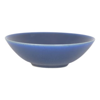 Small Bowl in Blue Glaze For Sale