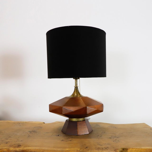 Mid 20th Century Mexican Modernist Table Lamps Attributed to Eugenio Escudero - a Pair For Sale - Image 6 of 18