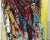 Abstract Painting of an Indian on Canvas For Sale - Image 4 of 10