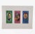 Fernand Rolland, Triptych, Collage on Cardboard, 1980s For Sale - Image 9 of 9