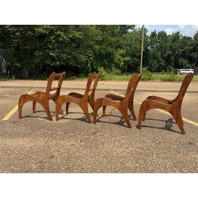 1970s 1970s Pulaski Oceanic Dining Set For Sale - Image 5 of 11