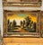 Beautiful wall art on premium cotton fabric, hand-painted featuring a charming countryside cottage surrounded by majestic...