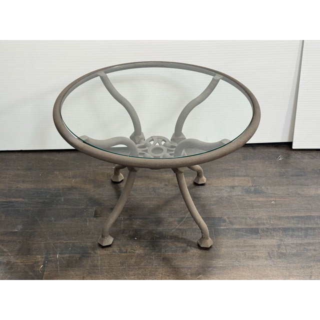 Terra Furniture Renaissance Outdoor Side Table For Sale - Image 12 of 12