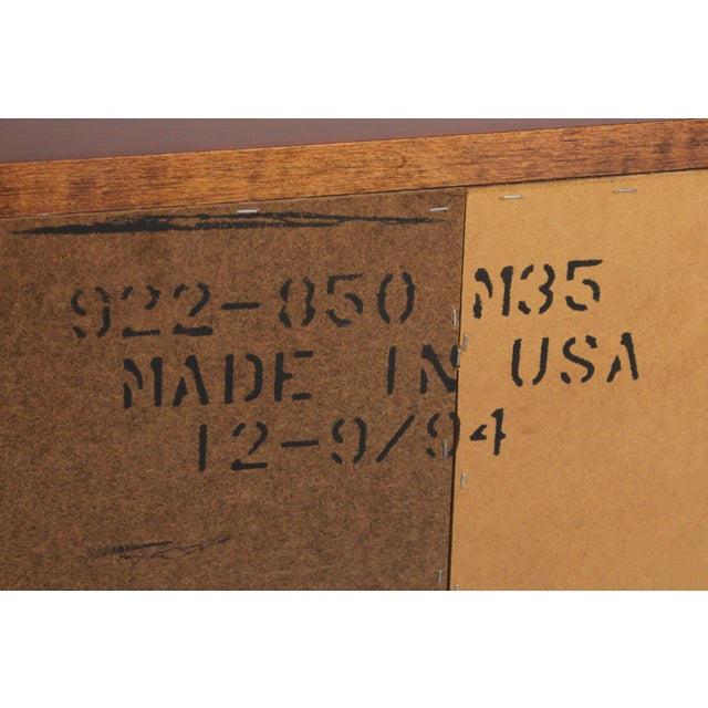 American Drew Mahogany Inlaid Buffet Server For Sale - Image 18 of 18