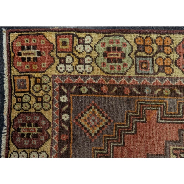 Early 21st Century Turkish Vintage Rug 3'2" x 5'4" #20578 For Sale - Image 5 of 8