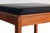 Erik Buch Erik Buch For OD Mobler Footstool / Ottoman in Teak and Leather For Sale - Image 4 of 7