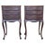 Antique Louis XV French Darkness Oak Nightstands, Set of 2 For Sale - Image 12 of 12