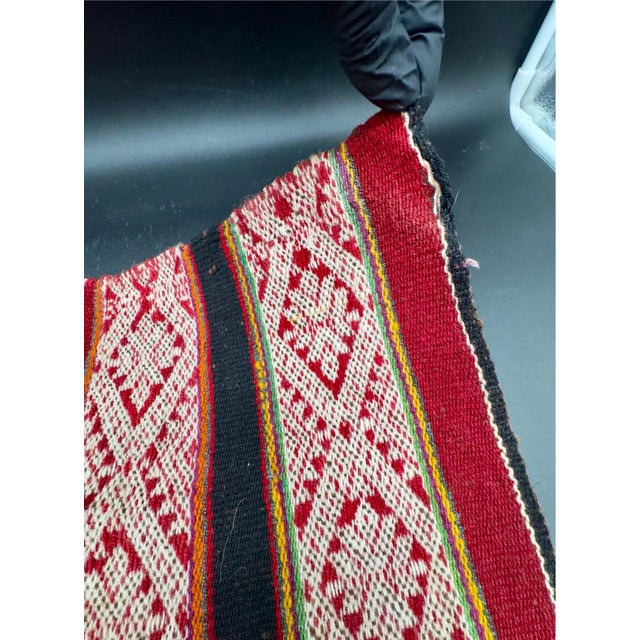 1970s 1970s Q’ero Mastana Ritual Cloth, Hand-Woven Andean Textile For Sale - Image 5 of 10