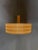 Brown Mid-Century Scandinavian Teak Pendant Disc, 1965 For Sale - Image 8 of 14