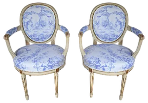 Set of Gustavian Chairs, 1880