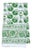 Janvi 12-Seat Green Tablecloth For Sale