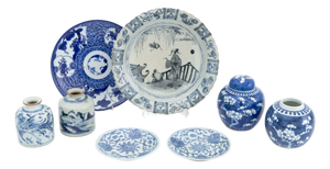 Chinese Blue and White Porcelain Articles, 8