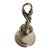 1950s Art Nouveau Genova Sterling Table / Tea Bell For Sale