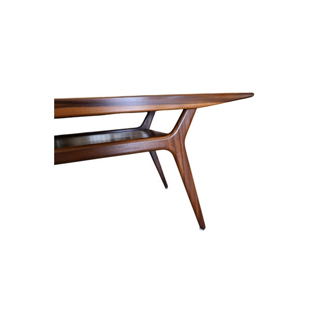 Brown Coffee Table in Teak and Walnut from Vamdrup Stolefabrik, 1960s For Sale - Image 8 of 12