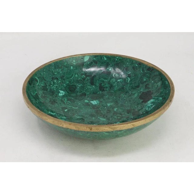 Malachite Pocket Scoop, 1950 For Sale - Image 3 of 7